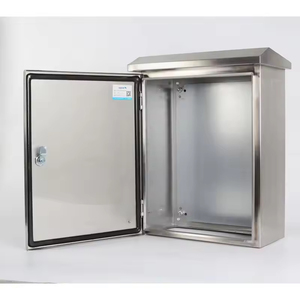 NEMA IP67 Ngoài Trời Wall Mount Kim Loại Hộp Dcdb Kim Loại Dự Án Hộp Không Thấm Nước Điện Phân Phối Điện Ban Bao Vây - Product Image 1