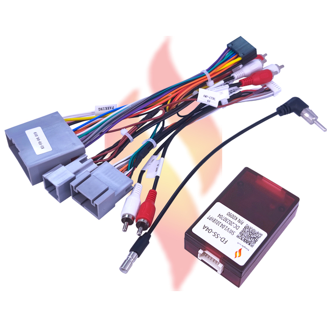 Simple Soft Car Radio System Canbus Auto DVD Player Canbus Decode Box with Wire Harness for Ford F-150 2009-2012