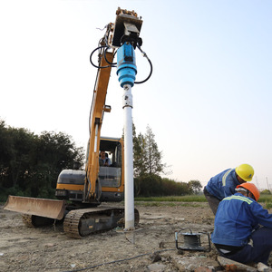 YAH-2C cọc xoắn ốc nặng để hỗ trợ nền tảng sâu lý tưởng cho ổn định độ dốc đất mềm và lắp đặt năng lượng mặt trời - Product Image 4