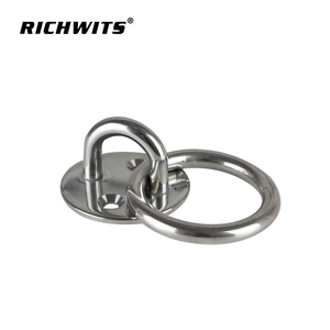 Ojo <span class=keywords><strong>de</strong></span> Anclaje Redondo <span class=keywords><strong>de</strong></span> Acero Inoxidable 304 <span class=keywords><strong>de</strong></span> 5mm, 6mm, 8mm con Anillo para Yate, RV, Toldo, <span class=keywords><strong>Hamaca</strong></span>, Columpio, Herrajes <span class=keywords><strong>de</strong></span> Suspensión - Product Image 4