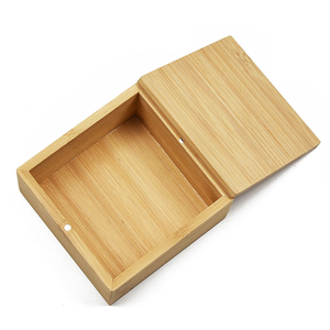 Hộp quà gỗ nhỏ tùy chỉnh có nắp đóng bằng nam châm, hộp đựng trà bằng tre, chất liệu gỗ - Product Image 3