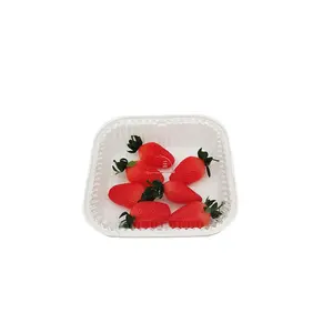 Personalizzato Usa E Getta Trasparente Fragola Frutta Scatole di Plastica di Imballaggio