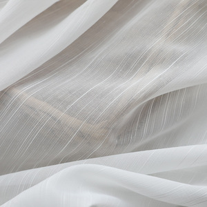 Thương hiệu thiết kế mới Jacquard <span class=keywords><strong>Sheer</strong></span> rèm cửa và màn trong suốt Voile Tulle Trắng cửa sổ Rèm cửa cho phòng khách nhà khách sạn - Product Image 3