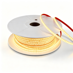 Bande lumineuse LED SMD 2835 120 à forte adhérence, flexible, pliable, étanche IP67, pour décoration de sapin de Noël en extérieur - Product Image 1