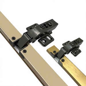 Charnière de meuble moderne à fermeture amortie en acier laminé à froid de 35 mm pour portes et fenêtres de mobilier hôtelier - Product Image 2