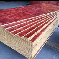 Panneau de contreplaqué stratifié de haute qualité avec film décoratif double face, colle phénolique, faible teneur en formaldéhyde E1, pour la construction