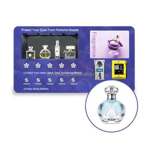 XYZ Touch Screen Wall <b>Mounted</b> Perfume <b>Spray</b> Vending Machine with SDK Function 5*100ml Capacity - Product Image 1