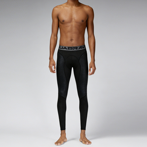 Pantalones de compresión para hombre al por mayor, leggings deportivos transpirables con estampado a granel, <span class=keywords><strong>mallas</strong></span> de baloncesto y gimnasio de secado rápido con logo personalizado - Product Image 3