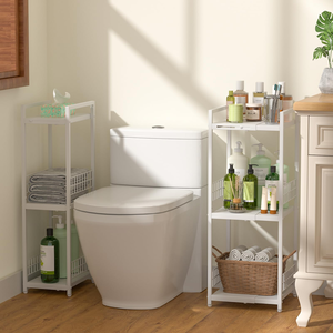 รถเข็นเก็บของอเนกประสงค์แบบปรับขนาดได้ 3 ชั้น - Product Image 3