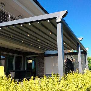 <span class=keywords><strong>Toldo</strong></span> Motorizado Moderno para Exteriores, Pérgola <span class=keywords><strong>de</strong></span> PVC, Toldos Retráctiles con Luz LED - Product Image 6
