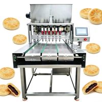 Mesin Pengisi Krim Selai Otomatis 6 Kepala 220V Presisi Tinggi Khusus Toko Roti