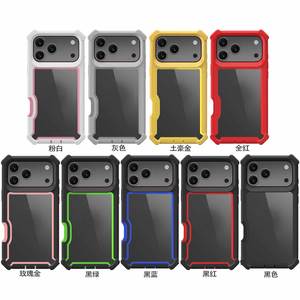 <span class=keywords><strong>3</strong></span> capas de protección completa MARCO DE Pc frontal resistente armadura resistente funda de teléfono móvil para <span class=keywords><strong>iPhone</strong></span> 17 Air Pro Max 16 <span class=keywords><strong>Se</strong></span> Plus 15 14 1312 - Product Image 6