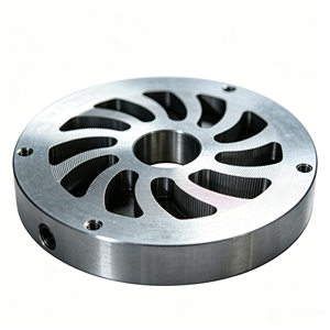 Custom 5 Axis CNC for Machining Bronze Turbo Vane <b>Wheel</b> Flange Part Industrial Fluid Machinery Spare Parts Guangdong - Product Image 3