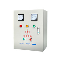 Boîte de démarrage abaisseur avec armoire de distribution de courant et de tension monophasée 220V triphasée 380V 150A 50HZ