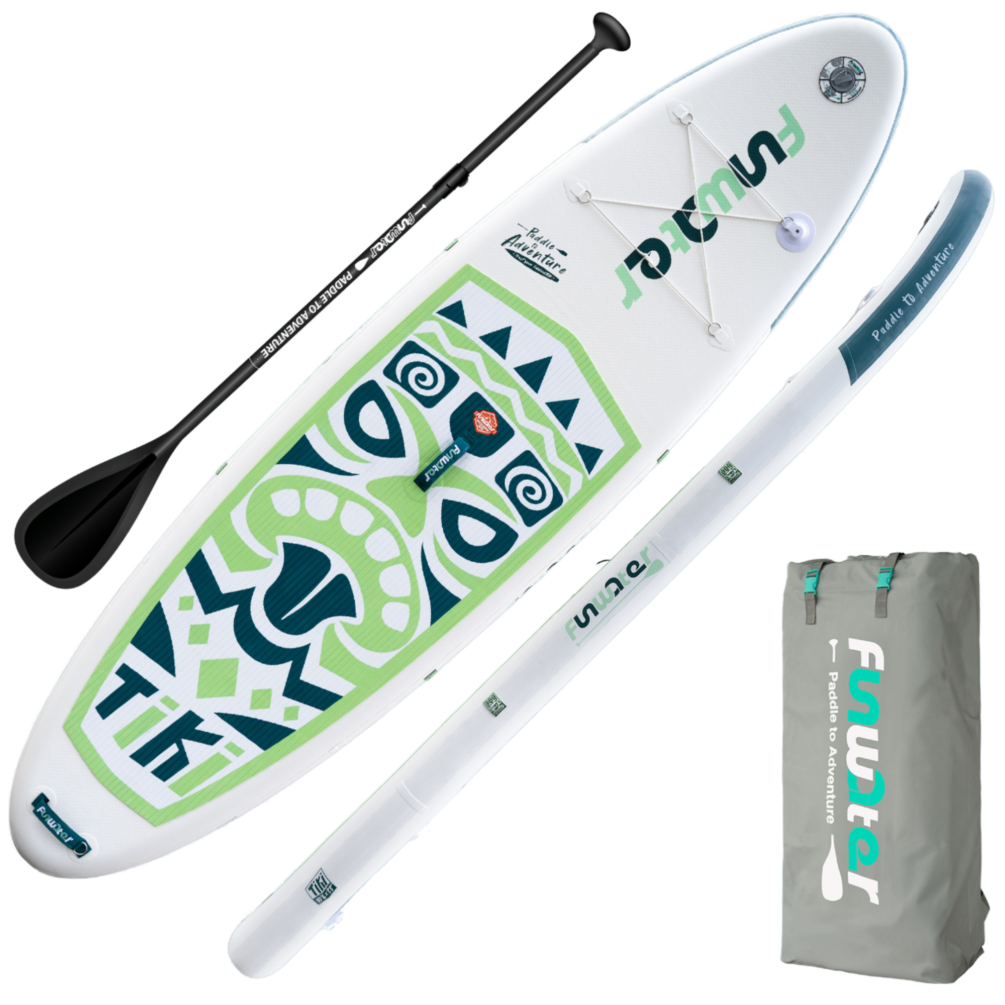 Women Summer Latest Design Inflatable SUP Board: PVC EVA, Waterproof Durable for Offshore Water Sports (Beginner Friendly)