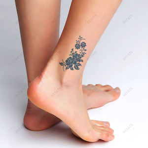 Bxtats vente en gros, nouveau <span class=keywords><strong>tatouage</strong></span> à base de plantes, papillon, symbole, citations, tatouages imperméables sur les pieds, encre de jus, autocollant de <span class=keywords><strong>tatouage</strong></span> Semi-permanent - Product Image 2