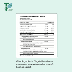 Capsules pour la santé de la prostate avec du palmier nain pour hommes, bloqueur de <span class=keywords><strong>DHT</strong></span> - Aide à soutenir la santé des voies urinaires et de la prostate chez l'homme - Product Image 2