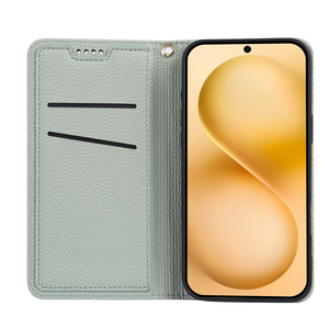 Funda de teléfono móvil con patrón Litchi para <span class=keywords><strong>Vivo</strong></span> S30 <span class=keywords><strong>Pro</strong></span> Mini 5G X200 Ultra X200S Y39 5G, tarjetero magnético, funda con tapa, billetera de cuero - Product Image 4