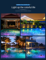 Lampes flottantes solaires pour piscine, étanches IP67, pour jardin extérieur, lampe décorative pour bassin