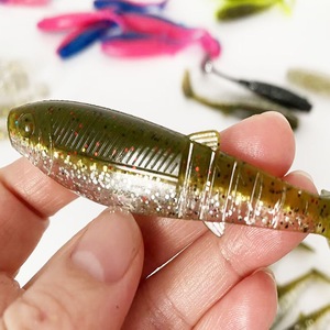 Esca Morbida <span class=keywords><strong>da</strong></span> <span class=keywords><strong>Pesca</strong></span> OEM 95mm 9g a Coda a T, Esca a Verme per Bass e Trota, Vendita all'Ingrosso - Product Image 2