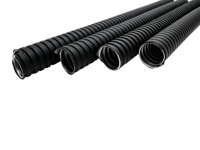 Tuyau ignifuge homologué V0 en acier galvanisé avec gaine en PVC pour bâtiment et automatisation, conduit métallique LSZH