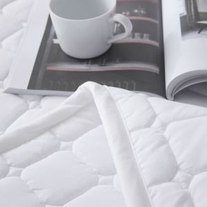 <span class=keywords><strong>Protector</strong></span> de colchón de poliéster Hotel 100% en tamaños individuales, dobles, King, para <span class=keywords><strong>cama</strong></span>, uso en hoteles - Product Image 4