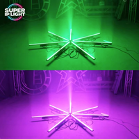 Projecteur LED à rideau 120W 14x3W RGB 3-en-1 DMX RDM pour scène, bar, discothèque et spectacles en direct
