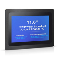 Panel PC Industrial Todo en Uno con Pantalla Táctil de 11.6 Pulgadas, Android 6.0, Full HD, Resistente al Agua IP65, en Stock