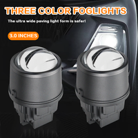 Nuevo diseño de faro ultra brillante para coche, luces antiniebla de diodo LED de alta calidad, lente de proyector