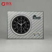 CJCD-2T 199mm * 156mm * 68mm Chijiu Marine Quartz Navire Horloge En Laiton Massif Étanche Silencieux Chronomètre Nautique Avec Certificat CCS