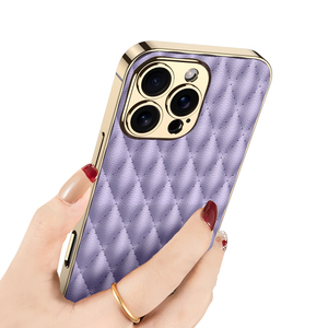 เคสโทรศัพท์หรูหราลายทอเคลือบ PU แบบบางพิเศษ เป็นมิตรกับสิ่งแวดล้อม สำหรับ iPhone 15/16/17 Pro Max ลดราคาสุดคุ้ม - Product Image 3