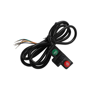 Câble de Commutation 3-en-1 de 1,8 m pour Trottinette et Vélo Électrique : Phare, Klaxon, Clignotant - Câble de Commande Intégré à Trois Fonctions - Product Image 6