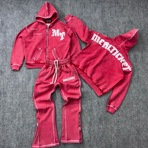 Мужской спортивный костюм с надписью - Product Image 4