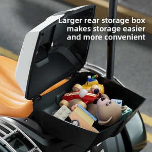 Auto per bambini Mishore per maschi e femmine, auto giocattolo telecomandata ricaricabile, <span class=keywords><strong>moto</strong></span> a tre ruote guidabile. - Product Image 4