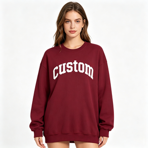 Felpa girocollo con cappuccio donna adulta <span class=keywords><strong>Chicago</strong></span> Illinois scritta - Product Image 1