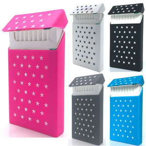 Estuche Portátil Delgado para Cigarrillos de Mujer, Caja de Silicona para Cigarrillos - Product Image 5
