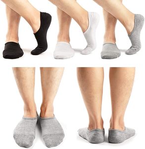 Wholesale <strong>Low</strong> <strong>Cut</strong> Breathable Bamboo Fiber <strong>Socks</strong> White Custom Logo Sweat-Absorbent Calcetines Summer Knitted Meias - Product Image 3