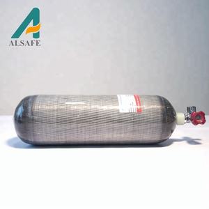 Cilindro de Fibra de Carbono de 4500 psi para Respiración de Aire, Cilindro de Gas para la Lucha contra Incendios, Juego Completo - Product Image 5