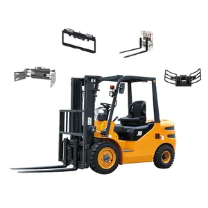 China supplier New lifting height counter balence automatic diesel engine euro 5 forklift for sale