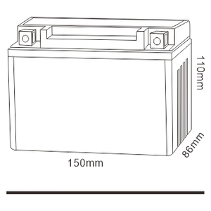 <span class=keywords><strong>Batterie</strong></span> TCS YTZ14S-<span class=keywords><strong>BS</strong></span> de haute qualité <span class=keywords><strong>12V</strong></span> 14AH, <span class=keywords><strong>batterie</strong></span> de <span class=keywords><strong>moto</strong></span> à charge sèche pour <span class=keywords><strong>moto</strong></span> courante - Product Image 2