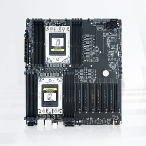 เมนบอร์ดเซิร์ฟเวอร์คู่ รองรับโปรเซสเซอร์ EPYC 7002 7003 ซีรีส์ ซ็อกเก็ต SP3 ซีพียูออนบอร์ด 16xDDR4 PCIe 4.0 X16 สล็อต H12D-16D EPYC - Product Image 1