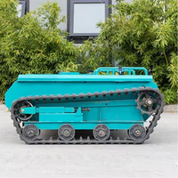 Robot Pemotong Rumput Listrik dengan Kontrol Jarak Jauh GPS Zero-Turn 20HP Bertenaga Baterai Traktor Rumput Kelas Industri