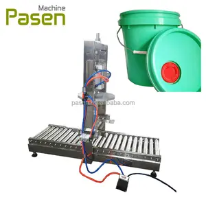 industrial 10L-30L bucket bottle Lid press Capping close Machine for sale