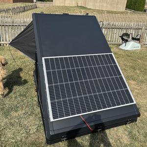 Tente de toit rigide triangulaire en aluminium double couche pour SUV, auvent arrière pour voiture autonome, <span class=keywords><strong>compagnon</strong></span> d'aventure en plein air - Product Image 1