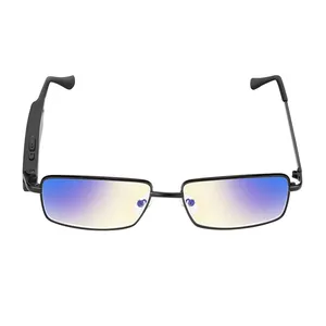 אינטליגנטי אלחוטי אוזניות משקפיים קול שיחת קוצר ראיה משקפי משקפיים חכמים עם כחול אור חסימת עדשות