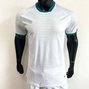 Oem Custom Lightweight <b>Mesh</b> Soccer Shirt New Design Heat-Transfer Blank Fan Jersey Quick Dry Short Sleeve Printed Men - Product Image 4