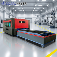 Máquina de Corte Láser CNC de Alta Resistencia con Mesa de Trabajo Doble, Cortadora Láser de Fibra para Láminas Metálicas Grandes, Fabricación de Acero Inoxidable