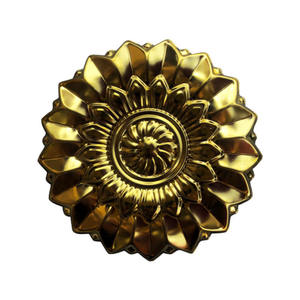 Accessoire décoratif européen moderne et durable en acier inoxydable 304, motif colonne romaine, fleur Ruyi, tournesol, pour porte, Mai Huan, 1 an - Product Image 4
