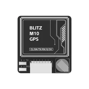طائرة IFlight BLITZ M10 GPS صغيرة الحجم ومتصلة بسرعة وبها بوصلة مستقر بها حزام إرشادات جي إن إس إس وجهاز تحكم عن بعد وجهاز تحكم عن بعد للطائرات بدون طيار للسباق أجزاء عالية الحساسية