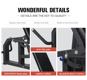 CZFIT Macchina per Estensione Gambe di Alta Qualità, in Acciaio, per Allenamento e Esercizio in <span class=keywords><strong>Palestra</strong></span>, Unisex - Product Image 4